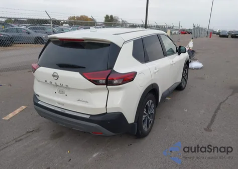 2023 Nissan Rogue Sv Intelligent Awd from USA, damaged, VIN JN8BT3BB0PW354919